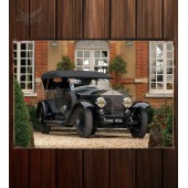 Металлическая табличка Rolls-Royce Silver Ghost Torpedo
